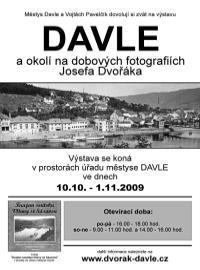 plakát pro výstavu v Davli